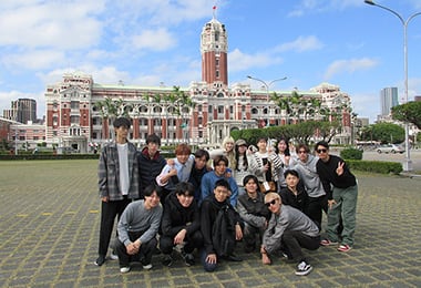 留学の様子（台湾）