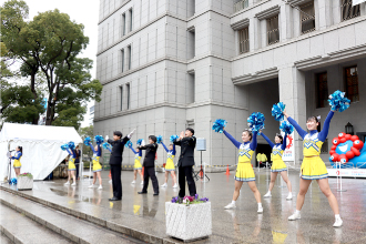 ランナー盛上げ隊！