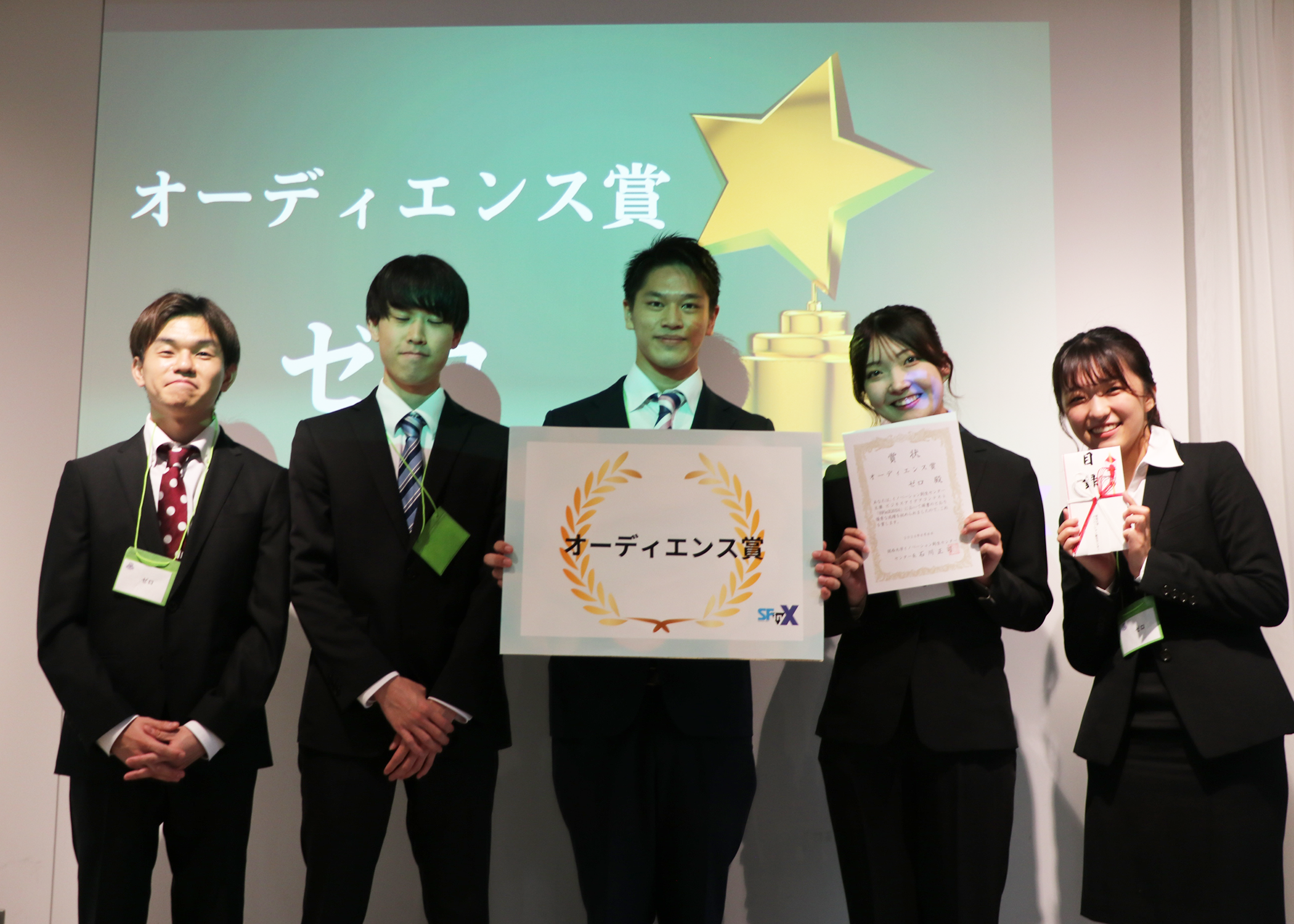 チームの集合写真