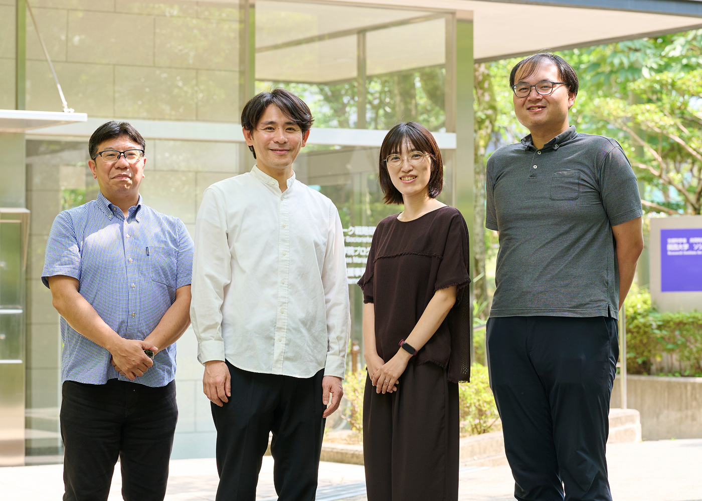 小川一仁 教授 × 川村哲也 准教授 × 石橋健 准教授 × 稲葉美里 准教授