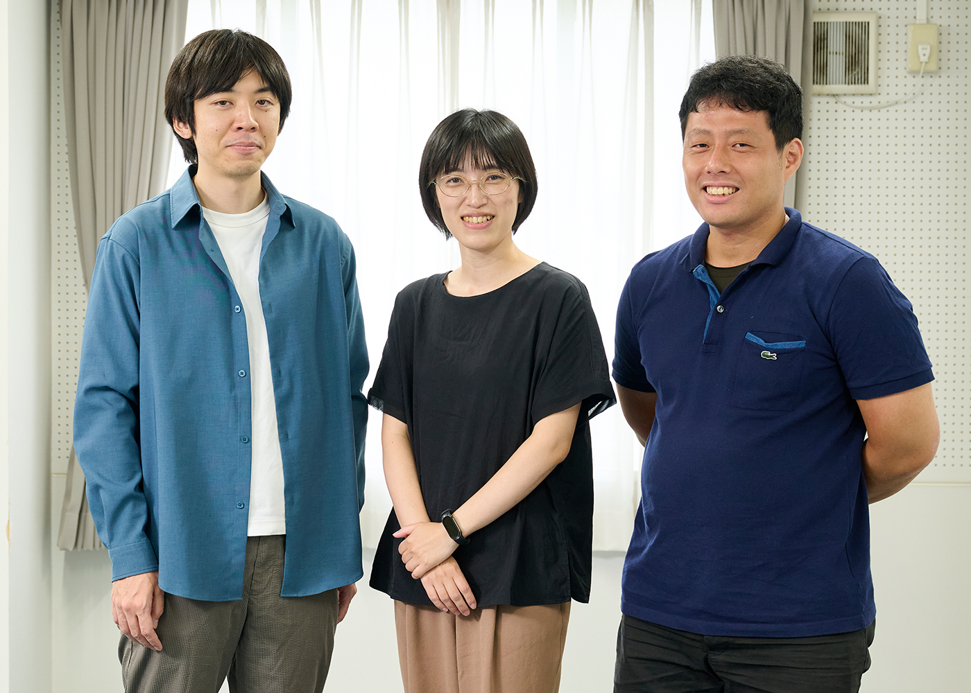 稲葉美里 准教授 × 三浦貴弘 講師 × 村本顕理 講師